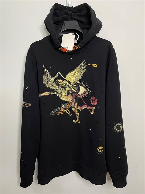 givenchy underworld|Givenchy RARE Underworld Death Psychedelic Silk Scarf Hoodie .